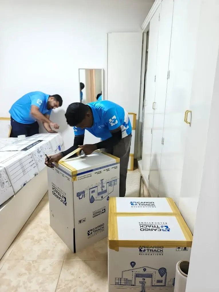 Cargo Track secure warehouse and international logistics packing facility
